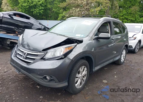 2013 Honda Cr-V Ex-L из США, поврежденный, VIN 2HKRM4H77DH628537